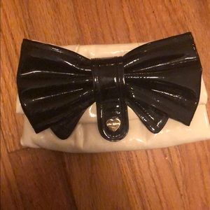 Betsey Johnson bow clutch